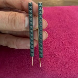 Contemporary statement earrings